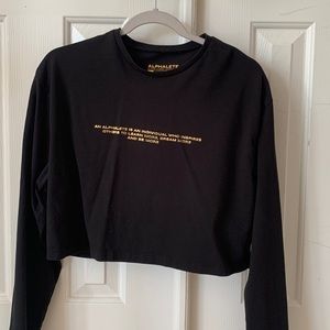 Alphalete long sleeve